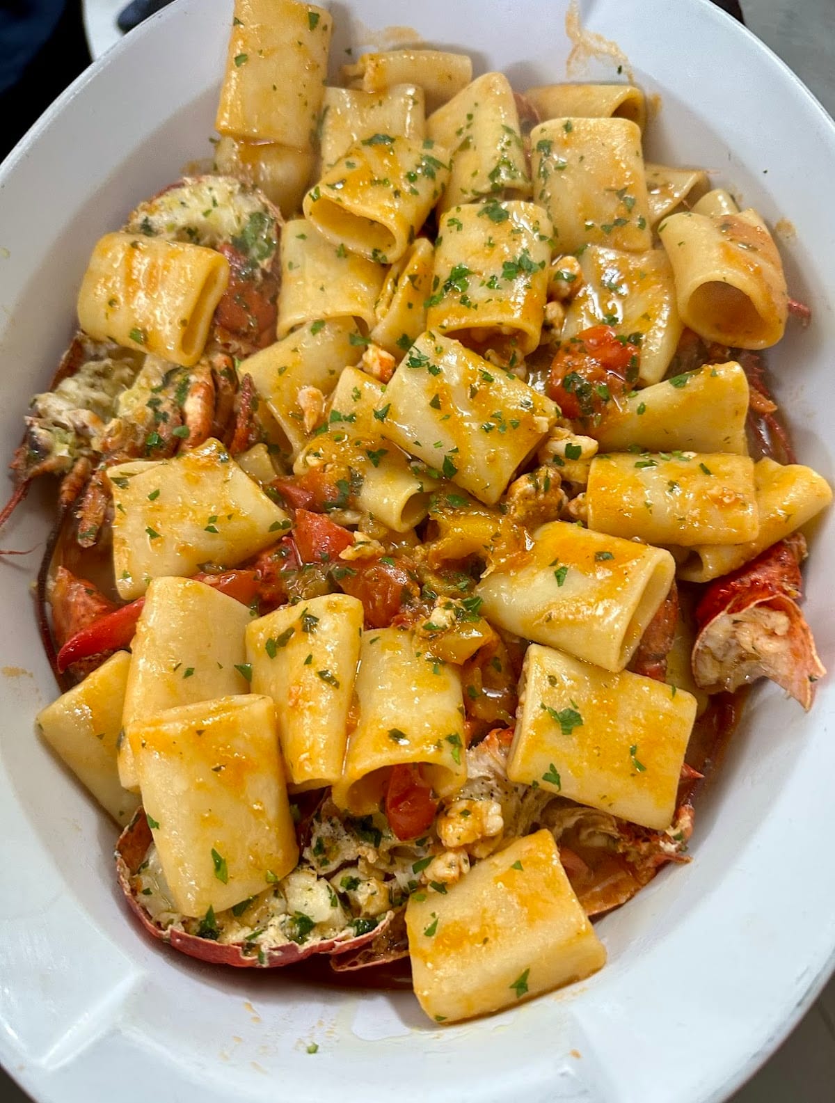 Paccheri all'astice